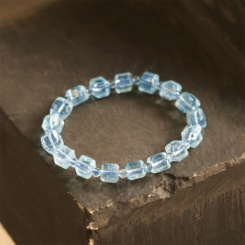 KarmaRipple's Blue Topaz Clarity Bracelet p1