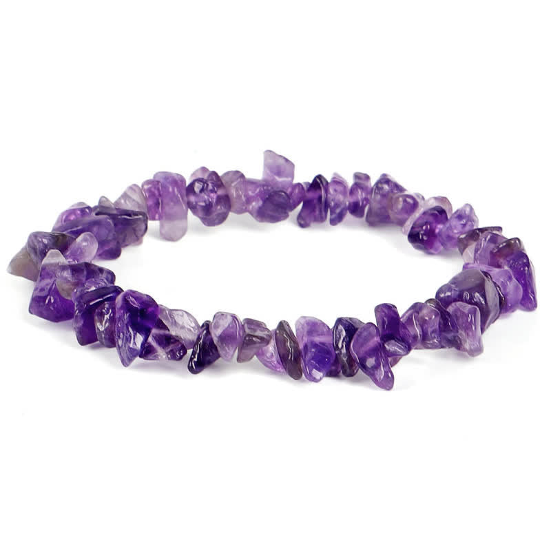 KarmaRipple's Amethyst Lazurite Various Gemstone Stone Balancing Positive Bracelet p1