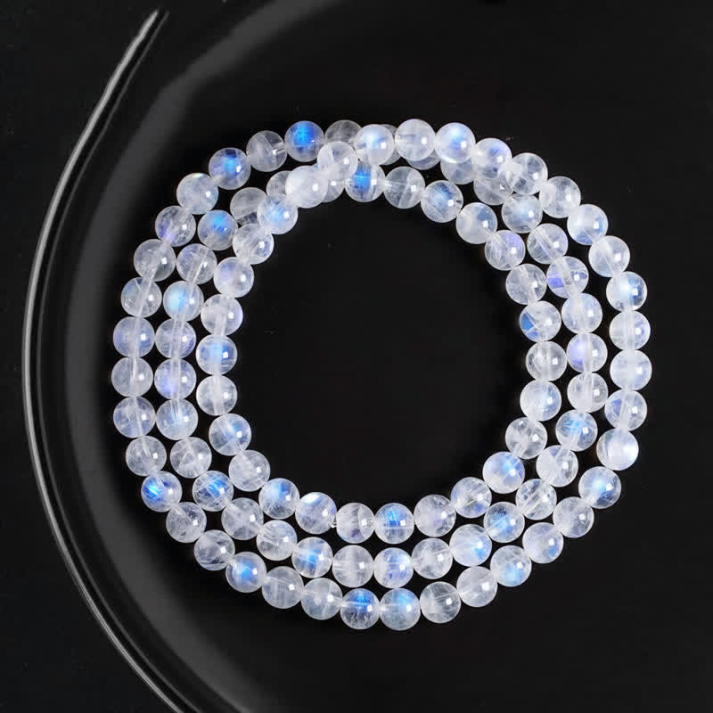 KarmaRipple's Moonstone Balancing Positive Bracelet p1