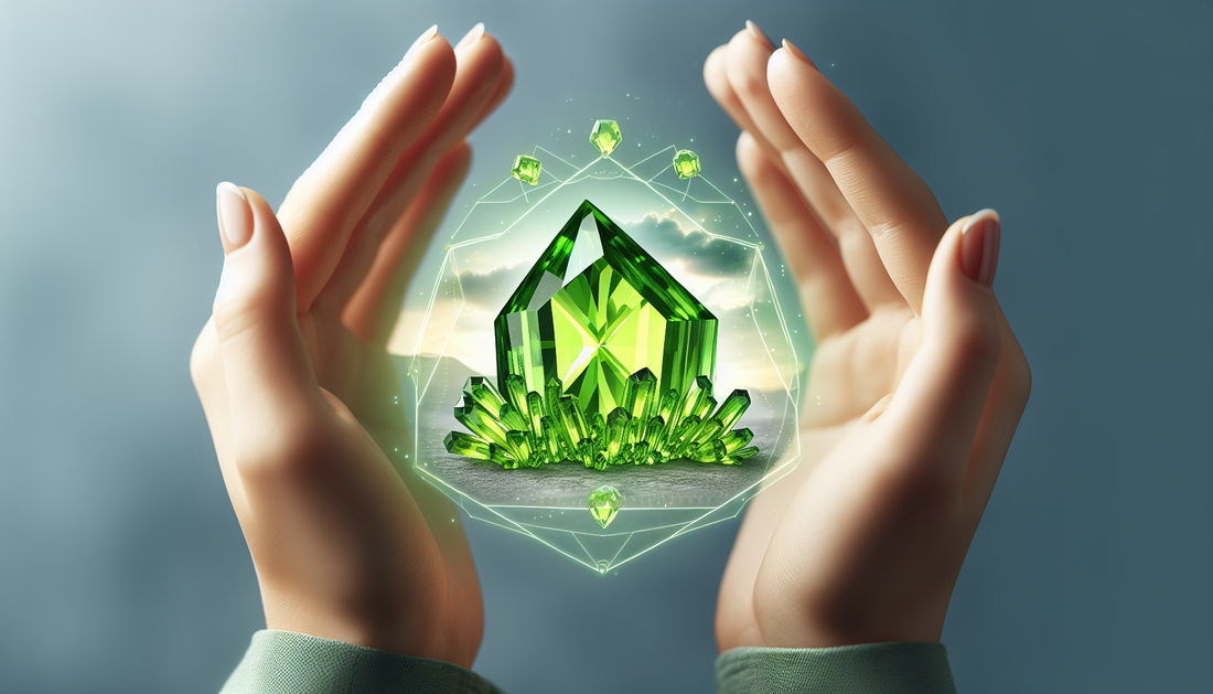 封面图片 - unveiling-path-to-prosperity-peridot-crystals-five-spiritual-practices