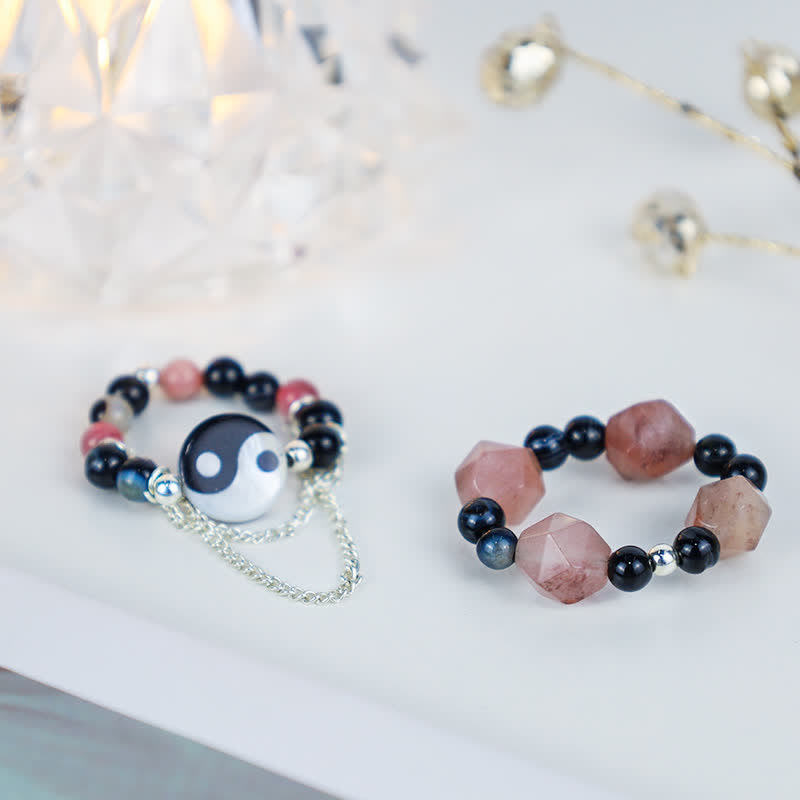 KarmaRipple's Yin Yang Symbol Balance Fortune Ring p3