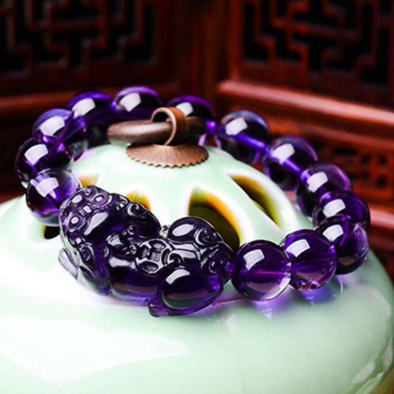 KarmaRipple's Feng Shui Amethyst Fortune Wealth Bracelet p3