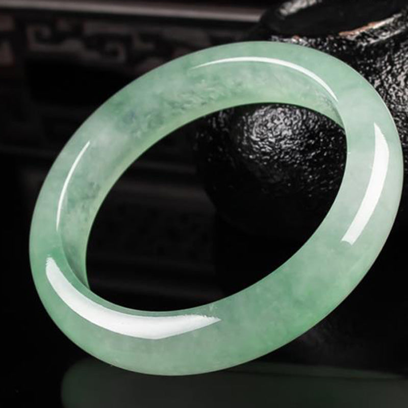 KarmaRipple's Jade Protection Balancing Bangle Bracelet p13