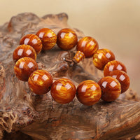 KarmaRipple's Golden Sea Willow Success Positive Bracelet Mala