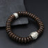 Brown Coconut Shell&White Silver / 14-16cm