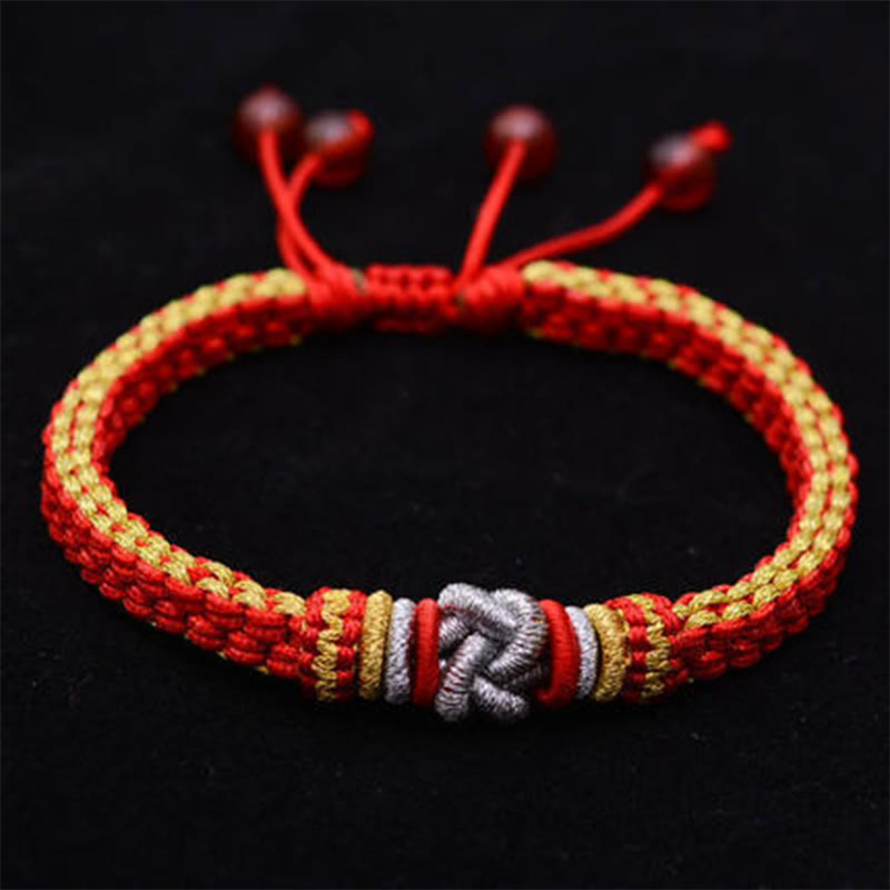 KarmaRipple's Colorful Rope True Love Weave Fortune Handmade Bracelet p16