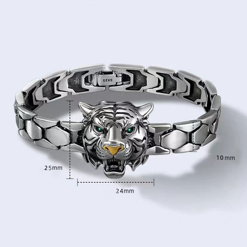 KarmaRipple's Tiger Head Design Balancing Bracelet p12