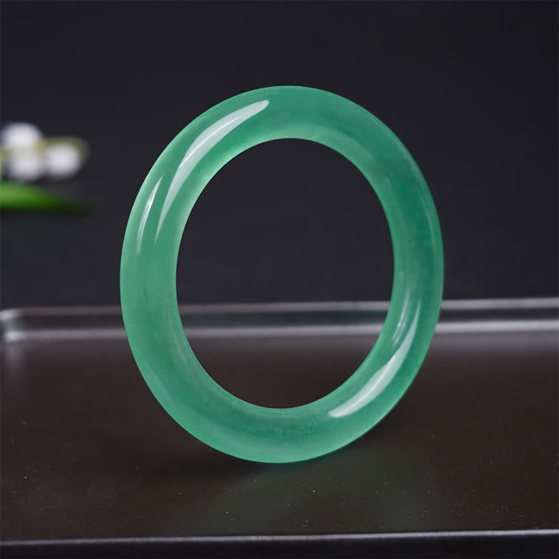 KarmaRipple's Authentic Jade Fortune Prosperity Bracelet Bangle p2