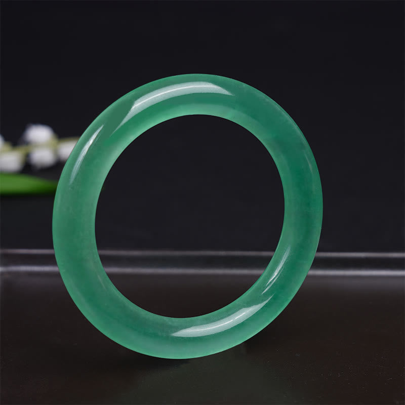 KarmaRipple's Authentic Jade Fortune Prosperity Bracelet Bangle p7