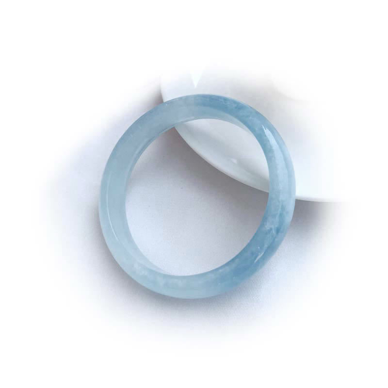 KarmaRipple's Authentic Aquamarine Blessing Bangle Bracelet p11