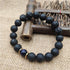 Blue Sandstone Lava Rock / 10mm