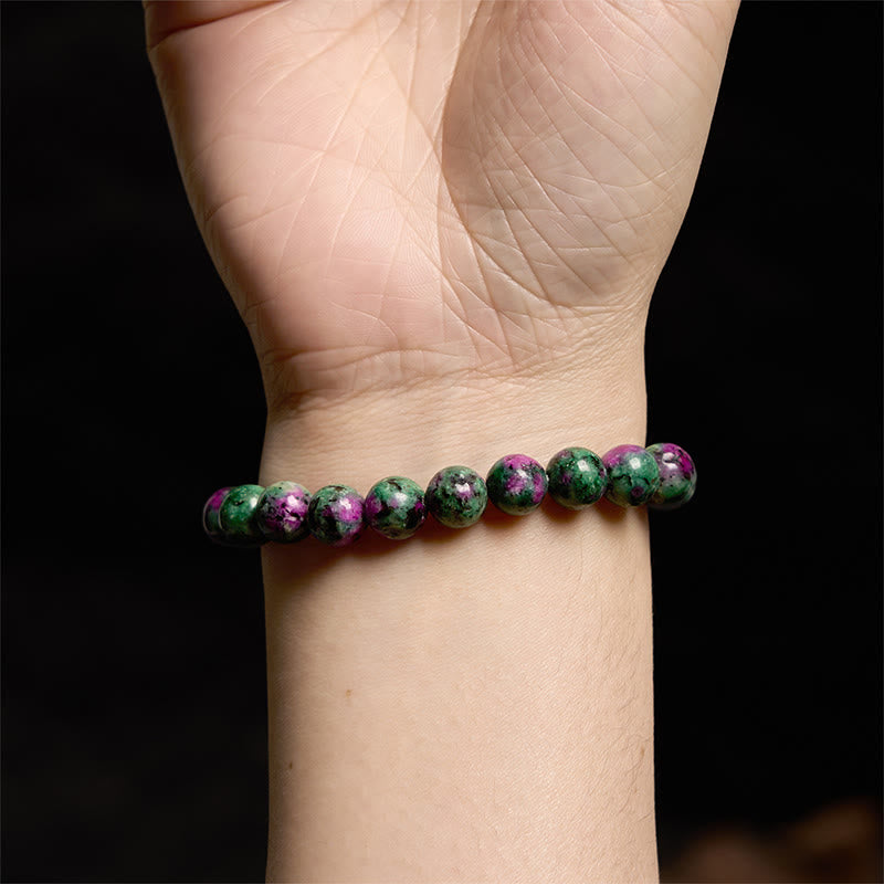 KarmaRipple's Ruby Zoisite Connection Bracelet p5