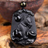 Dog / Obsidian 33*23*10mm