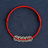 Red String Five Emperor Coins / Bracelet(Wrist Circumference 13-18cm)