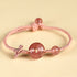 Strawberry Quartz Pink Rope(Wrist Circumference:14-16cm)