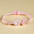 Rose Quartz Pink Rope(Wrist Circumference:14-16cm)