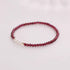4mm Garnet(Wrist Circumference: 14-16cm)