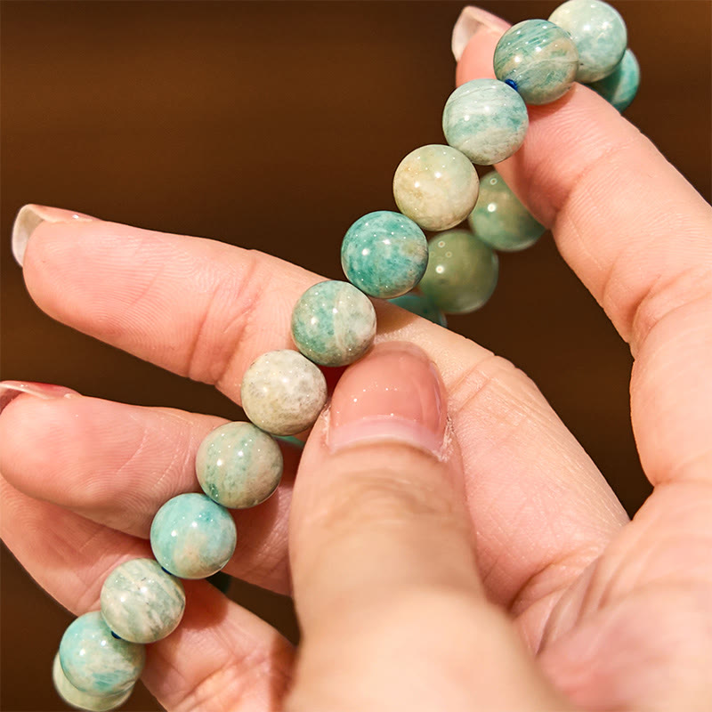 KarmaRipple's Amazonite Positive Balance Bracelet p6