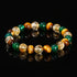 Tiger Eye Green Agate Citrine(Wrist Circumference: 16-17cm)