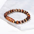 Brown One line Agate(Wrist Circumference: 16-18cm)