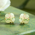 Hetian Jade Gold Magnolia