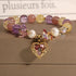 Citrine Amethyst Pearl(Wrist Circumference: 14-16cm)