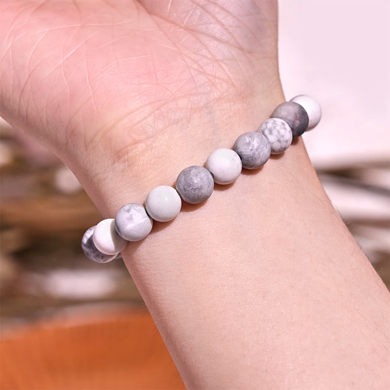KarmaRipple's Lead Back To Earth Neutral Color Series Grounding Balance Bracelet p24