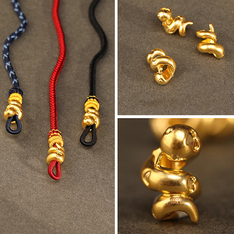 KarmaRipple's 999 Gold Year of the Snake Handcrafted Strength?Bracelet p22