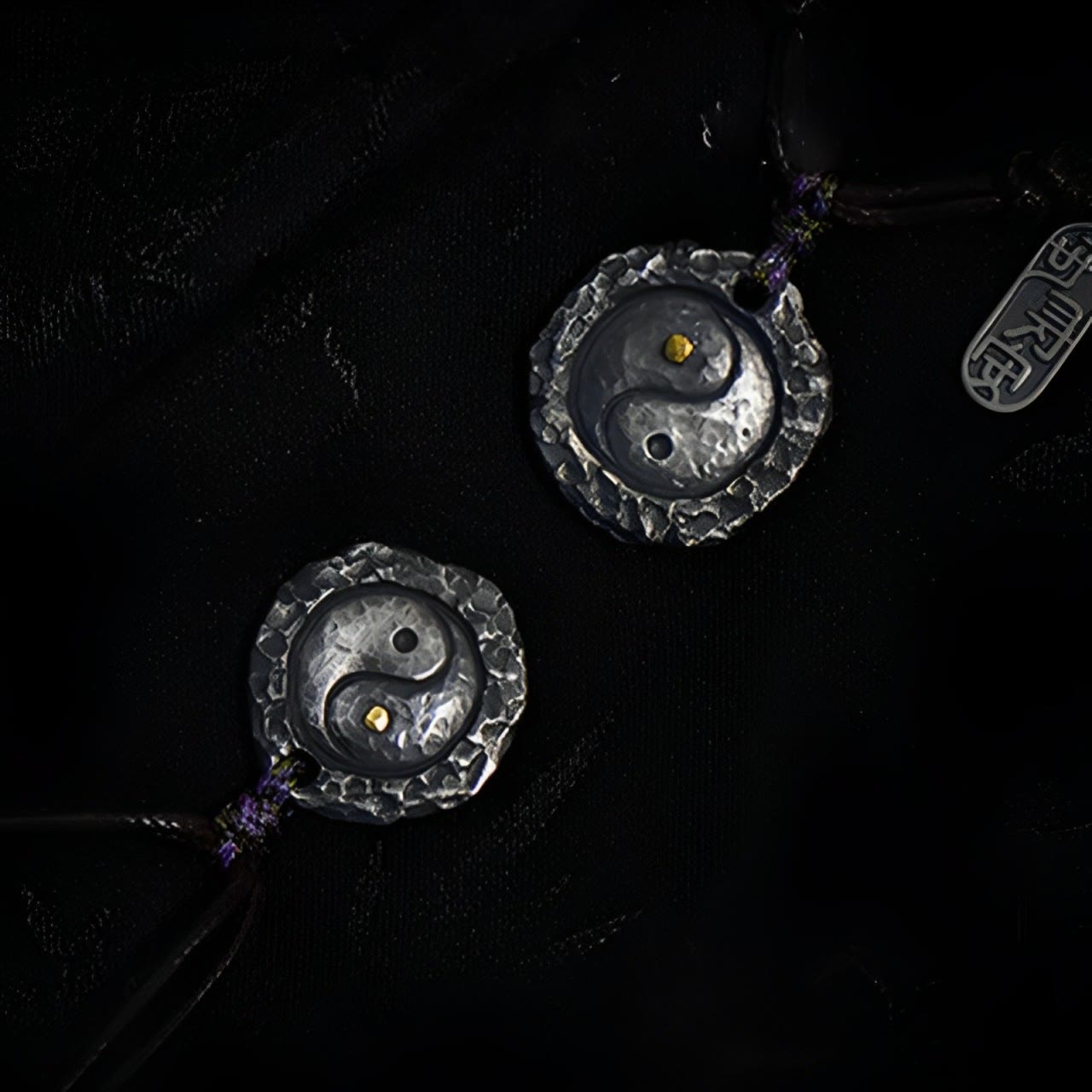 KarmaRipple's 999 Sterling Silver Tai Chi Yin Yang Design Balance Pendant Necklace p13