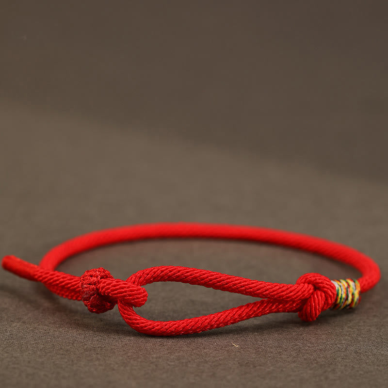 KarmaRipple's Red String 925 Sterling Silver 999 Sterling Silver Coin Fortune Bracelet p4