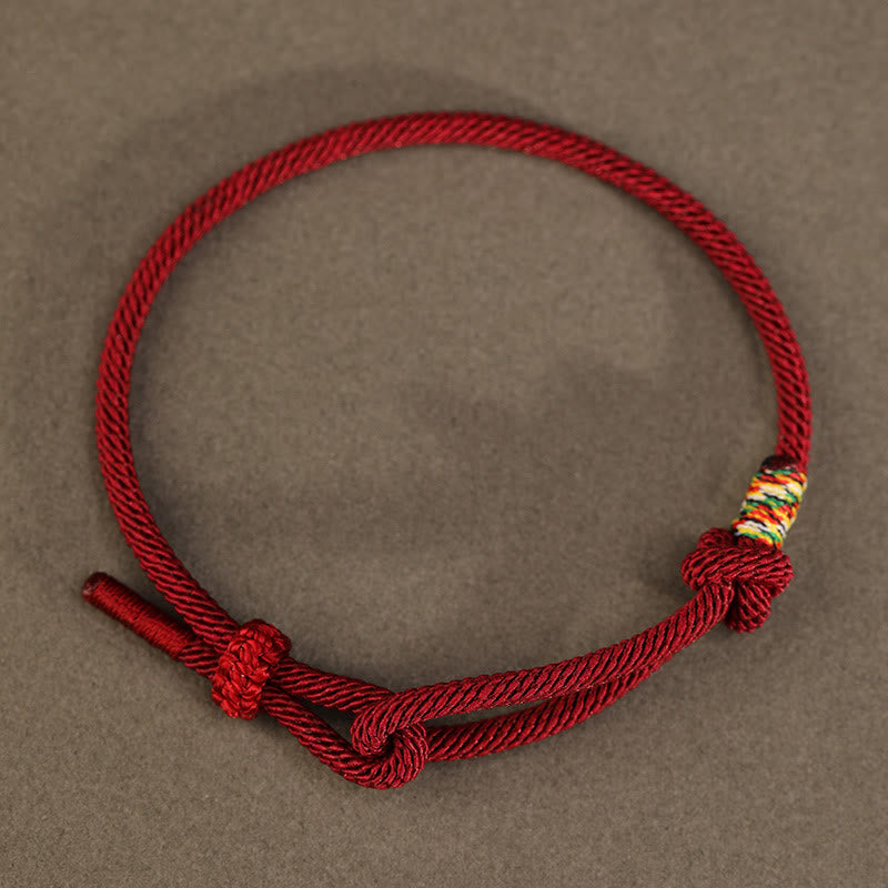 KarmaRipple's Red String 925 Sterling Silver 999 Sterling Silver Coin Fortune Bracelet p10