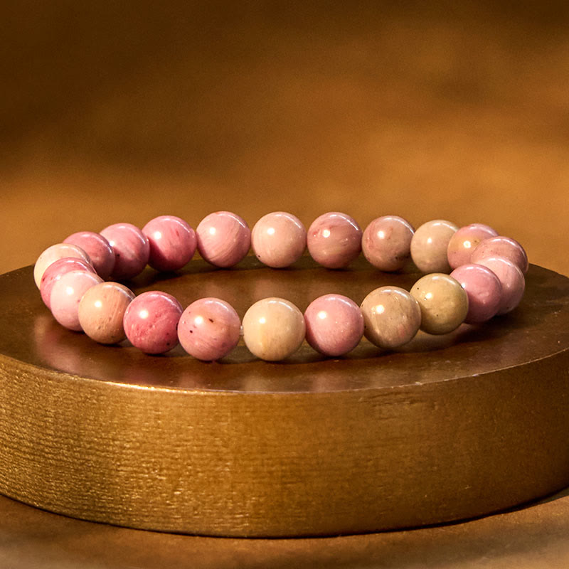 KarmaRipple's Rhodonite Balancing Relationships Bracelet p1