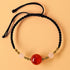 Black Rope&Red Agate(Wrist Circumference 14-15cm)
