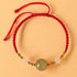 Red Rope&Hetian Jade(Wrist Circumference 14-15cm)