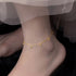 Golden Anklet(Circumference 25cm)