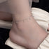 Silver Anklet(Circumference 25cm)