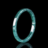 KarmaRipple's Authentic Jade Abundance Thin Bracelet Bangle