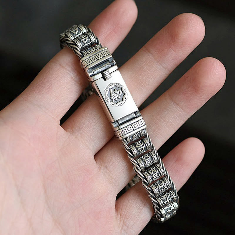 KarmaRipple's Tibetan Bronze Buckle Om Mani Padme Hum Peace Metal Bracelet p11