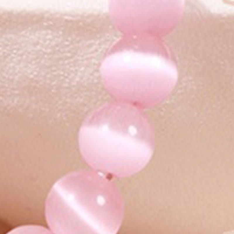 KarmaRipple's 925 Sterling Silver Cat's Eye Hetian Jade Butterfly Peace Lock Talisman Peace Bracelet p11