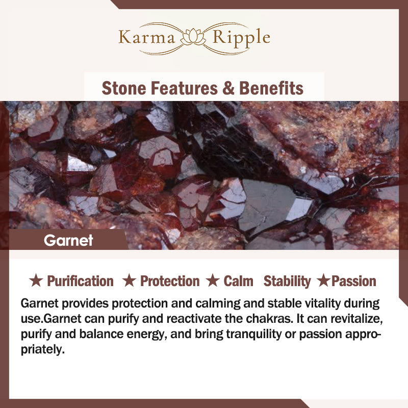 KarmaRipple's Multi Layered Authentic Garnet Jade Coin Money Bag Attracting Wealth Protection Bracelet p6