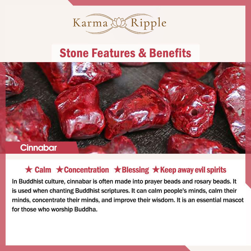 KarmaRipple's 999 Sterling Silver Cinnabar Wheat Ears Blessing Bracelet Bangle p9