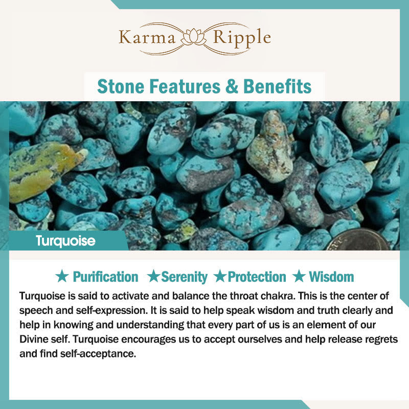 KarmaRipple's Marquise Pattern Authentic Gemstone Stone Talisman Pendant Necklace p28