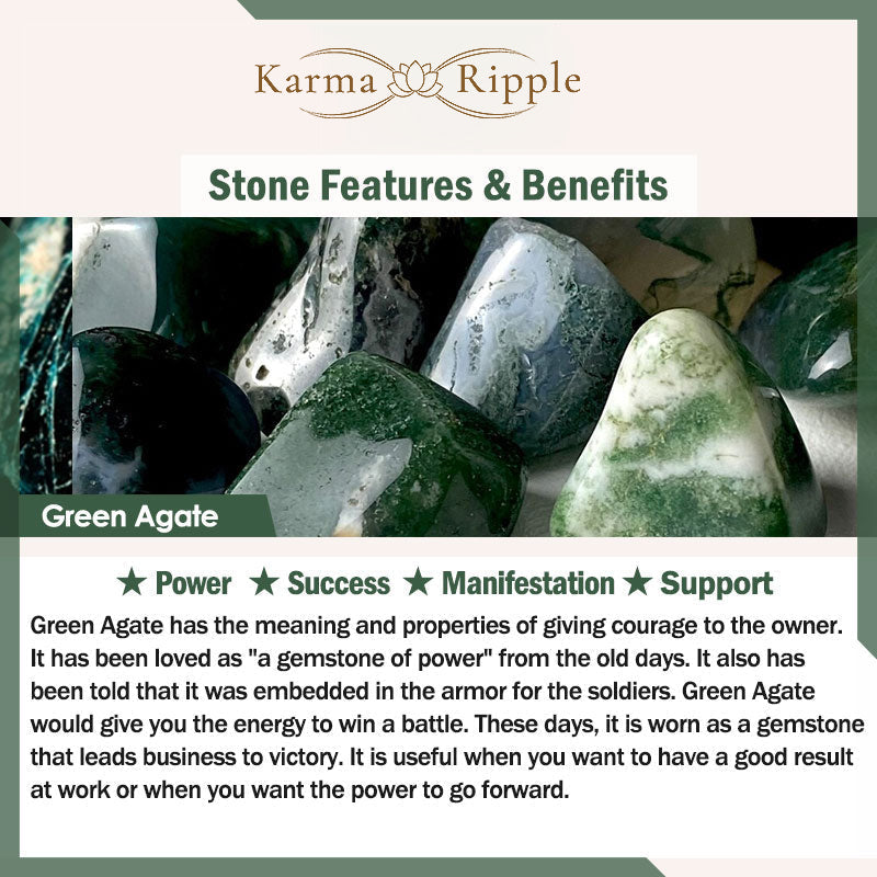 KarmaRipple's Authentic Tiger Eye Green Agate Citrine Mix And Match Beadwork Protection Bracelet p8