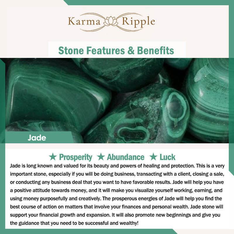 KarmaRipple's Pixiu Jade Abundance Protection Bracelet p6