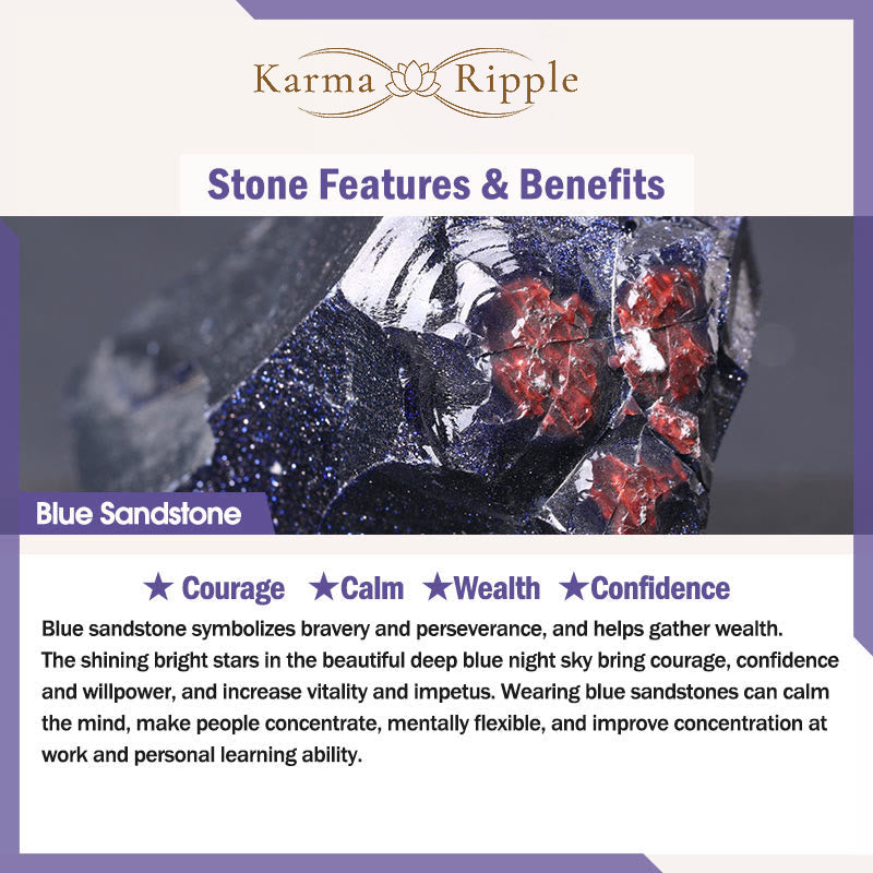 KarmaRipple's Authentic Gemstone Amethyst Tiger Eye Spiritual Balance Bracelet p23