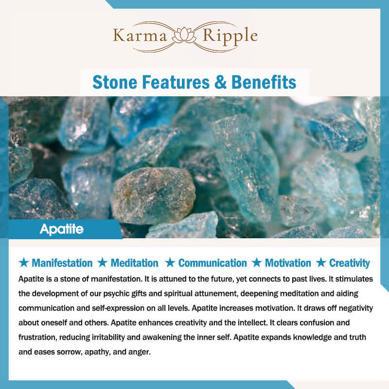 KarmaRipple's 108 Mala Beadwork Apatite Red Stone Lotus Meditation Prayer Bead Bracelet p5