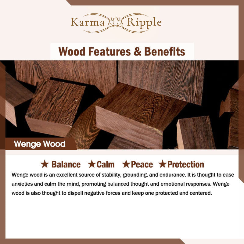 KarmaRipple's Turquoise Dzi Bead Prayer Wheel Wenge Wood Meditation Pendant p10