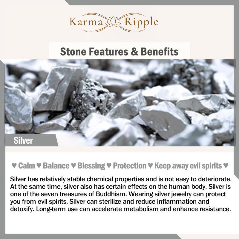 KarmaRipple's 925 Sterling Silver Ivory Gemstone Double Plum Blossom Flower Adjustable Protection Ring p7