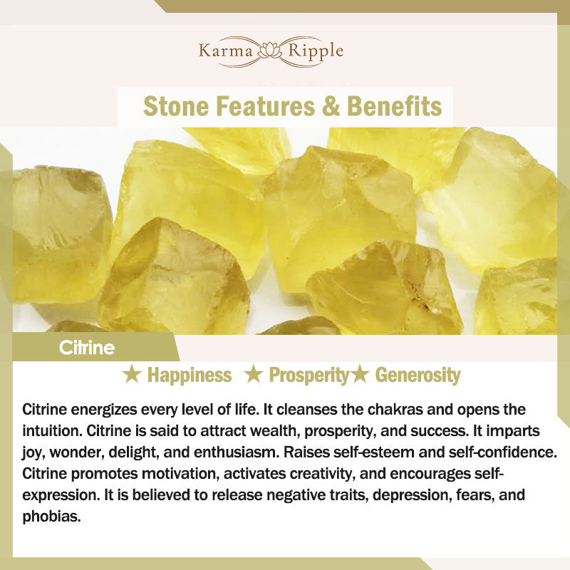 KarmaRipple's Sun Stone Strawberry Quartz Gemstone'sitive Bracelet p39