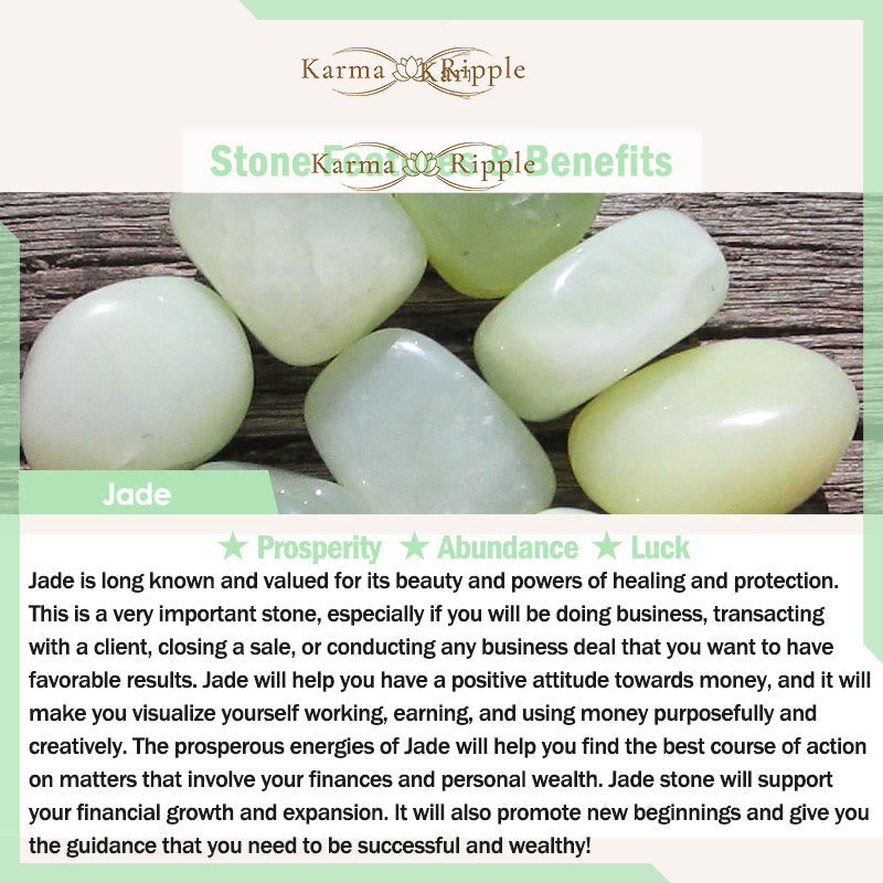 KarmaRipple's Authentic Jade Balancing Protection Bracelet p10